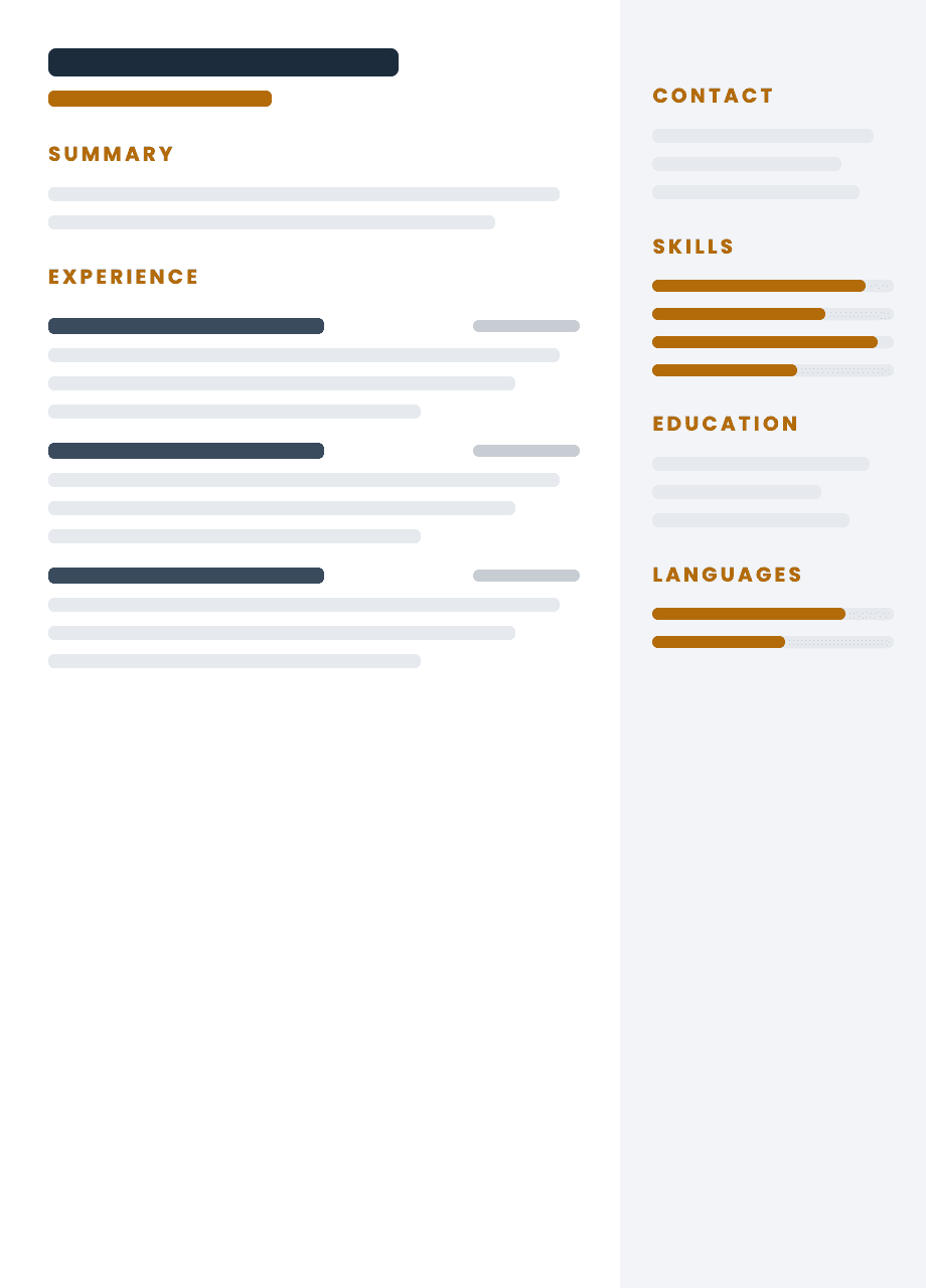 Nos modèles de CV · C5