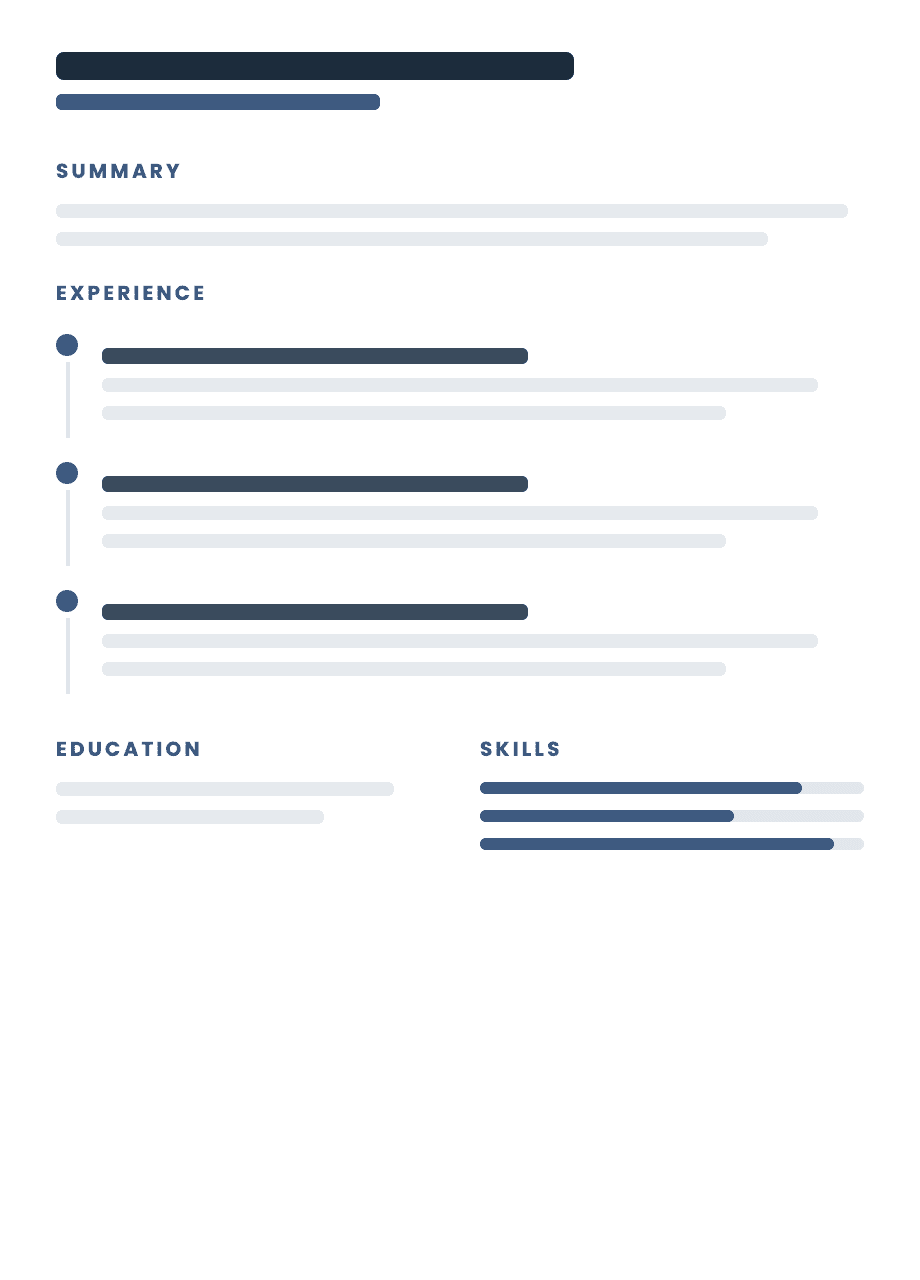 Nos modèles de CV · USA3