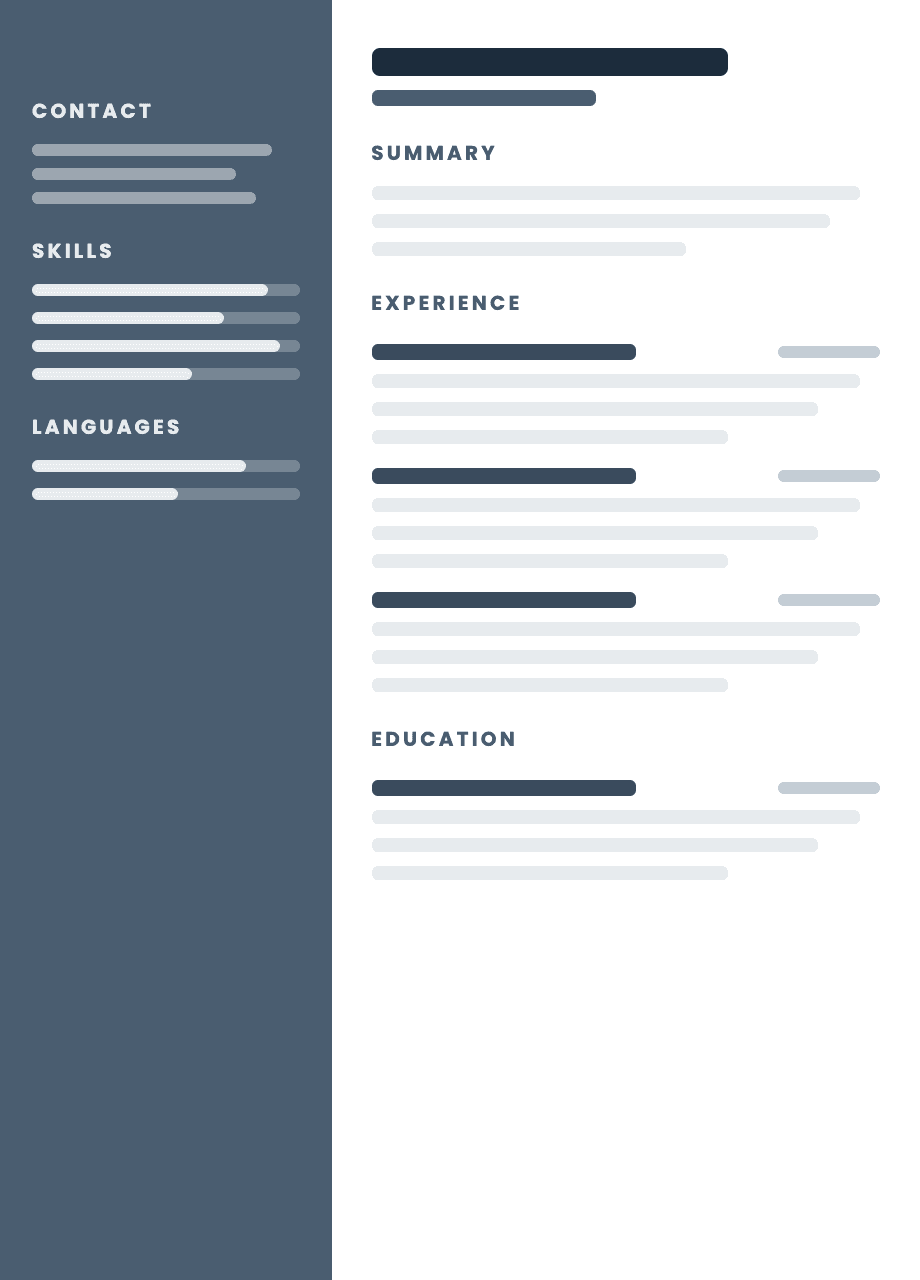 Nos modèles de CV · USA5